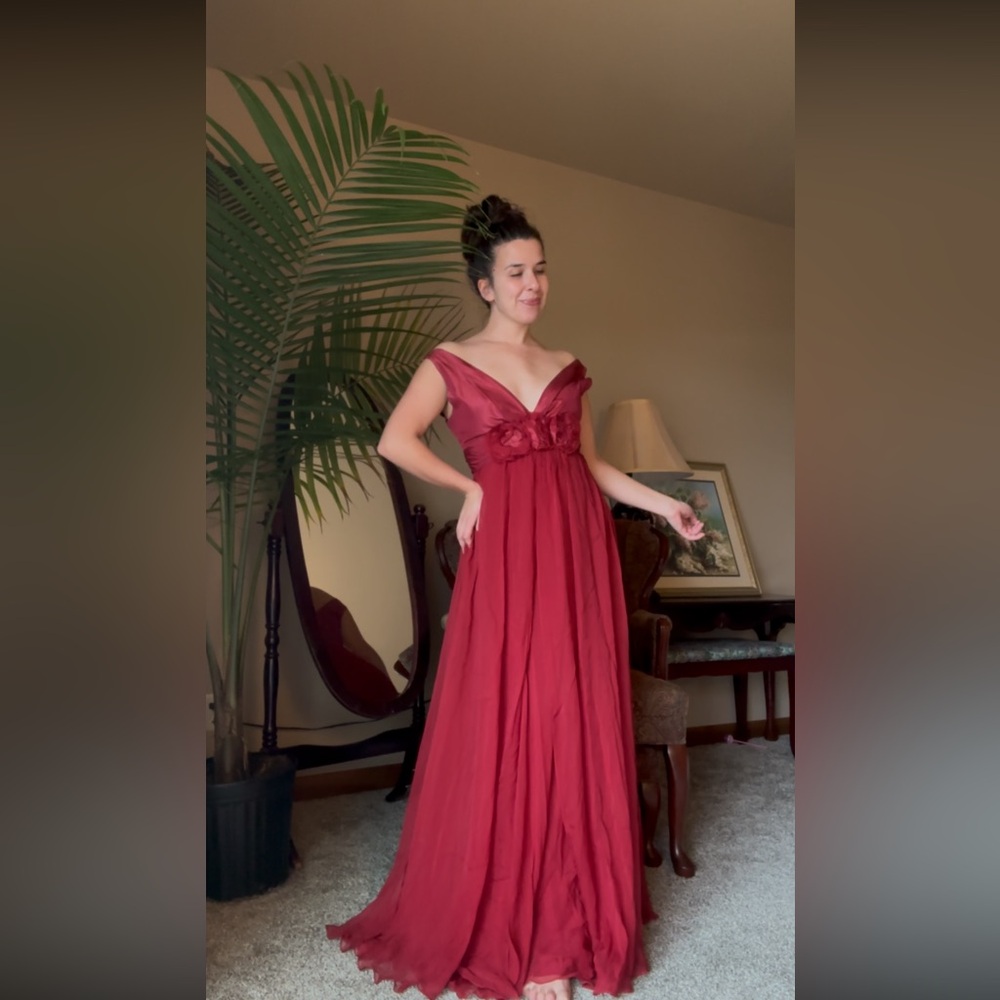 Teri Jon Silk Gown